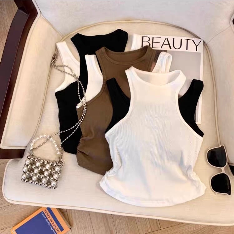 Mumbai Double Strap  Built-In Bra camisole